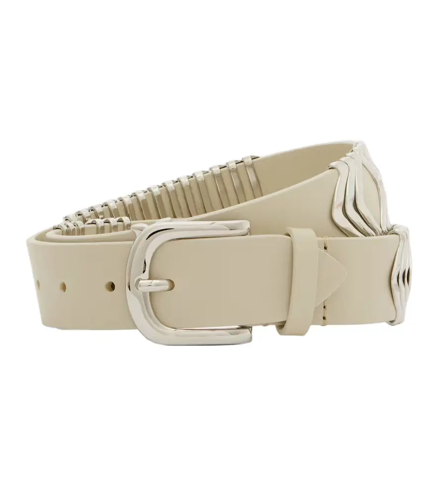 Isabel Marant Tehora embellished leather belt
