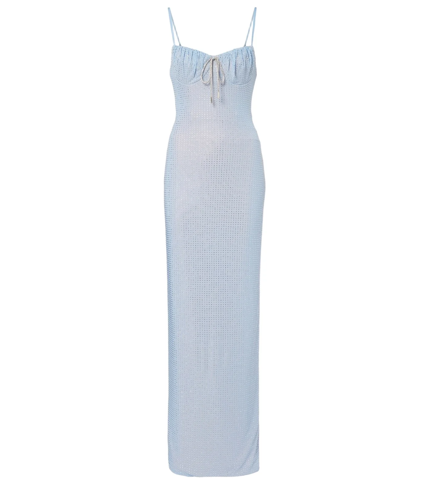 Crystal-embellished gown Crystal-embellished gown