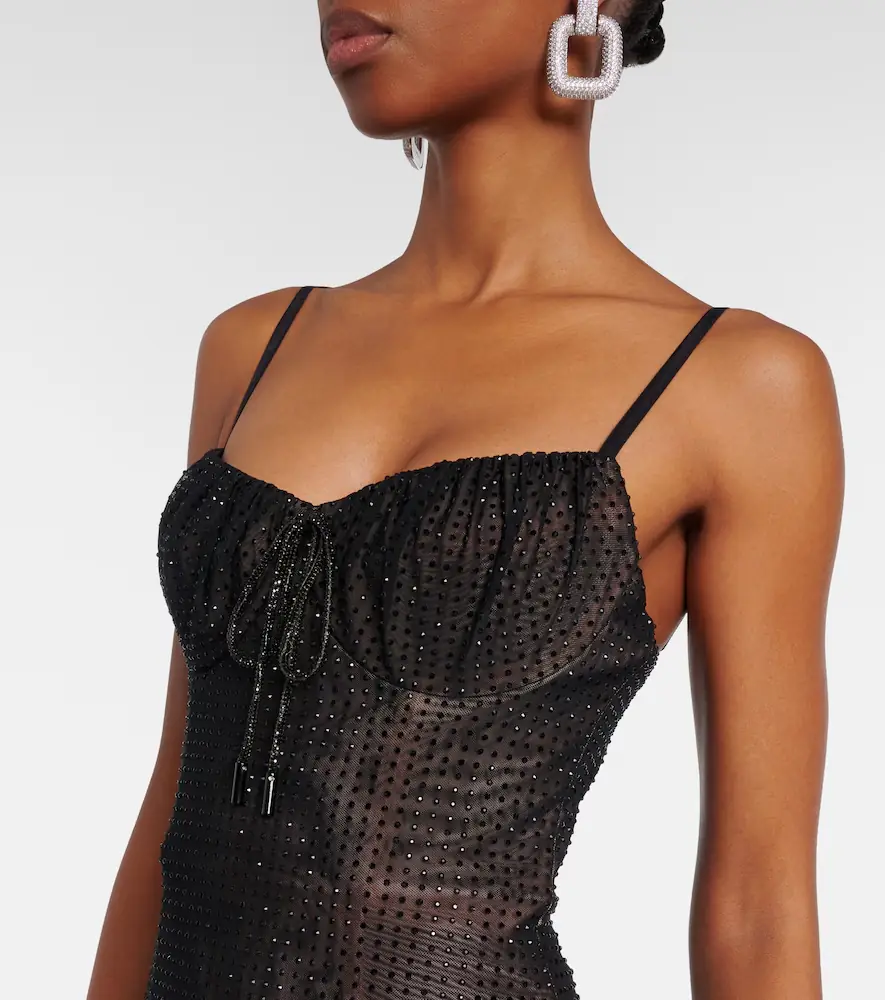 Area Crystal-embellished gown | Thumbnail 5 Area Crystal-embellished gown | Thumbnail 5