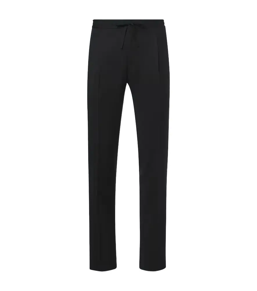 Lardini Virgin wool tapered pants