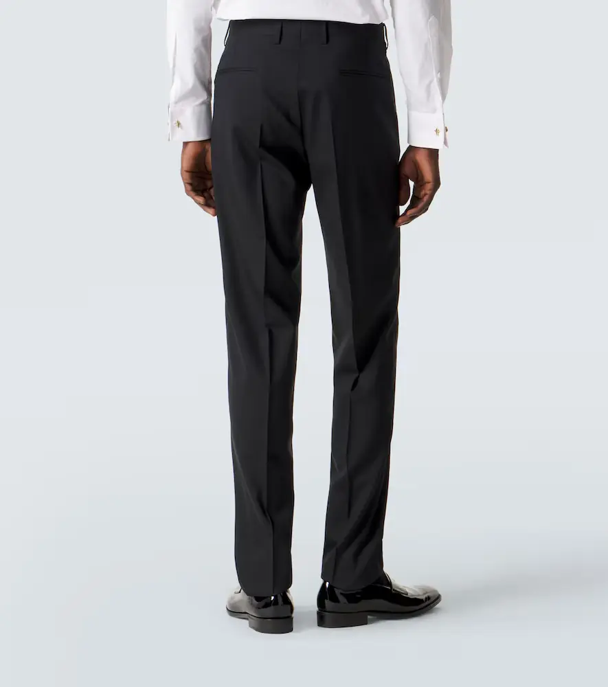 Lardini Wool tuxedo pants | Thumbnail 3 Lardini Wool tuxedo pants | Thumbnail 3
