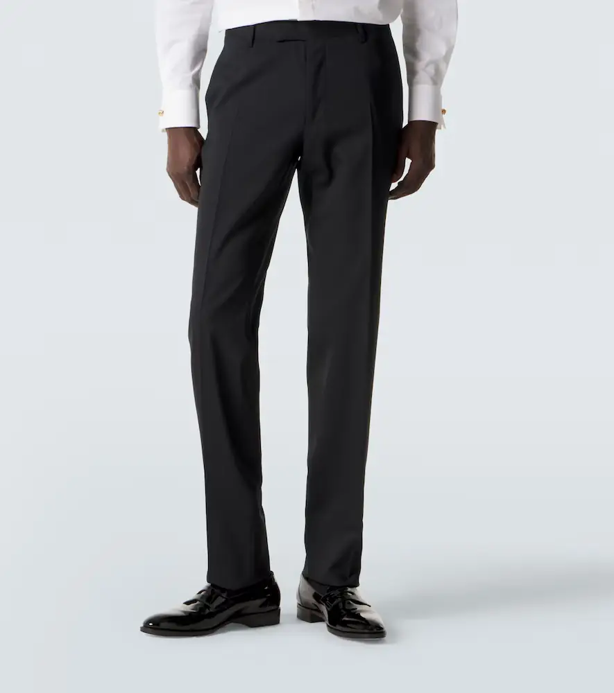 Lardini Wool tuxedo pants | Thumbnail 5 Lardini Wool tuxedo pants | Thumbnail 5