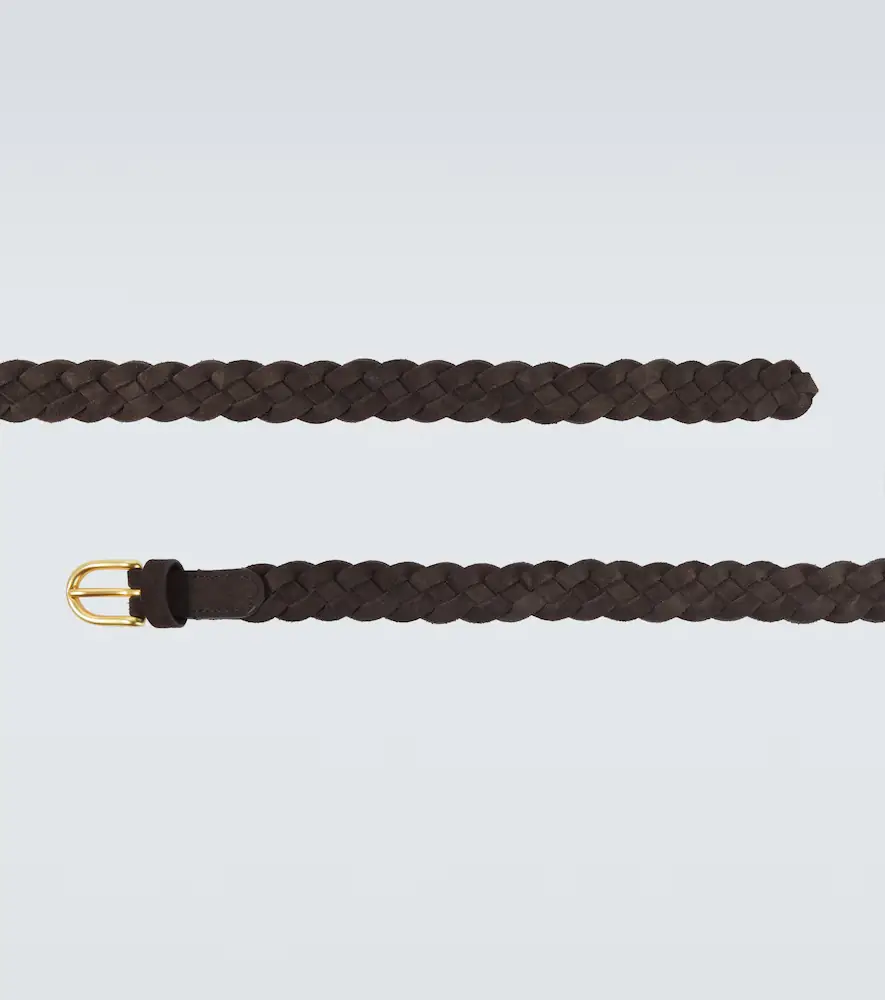 Lardini Braided suede belt | Thumbnail 2