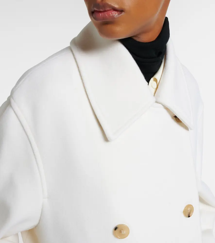 Toteme Double-breasted wool-blend coat | Thumbnail 2 Toteme Double-breasted wool-blend coat | Thumbnail 2