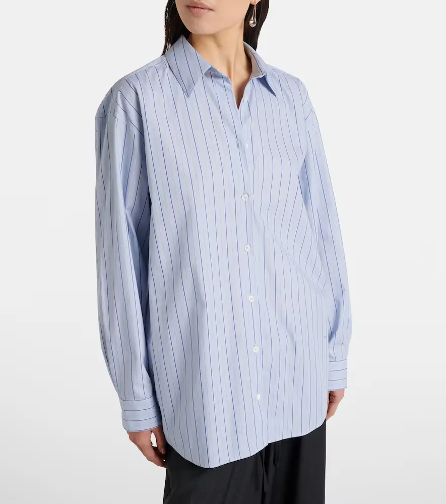 TOTEME Striped cotton shirt | Thumbnail 2