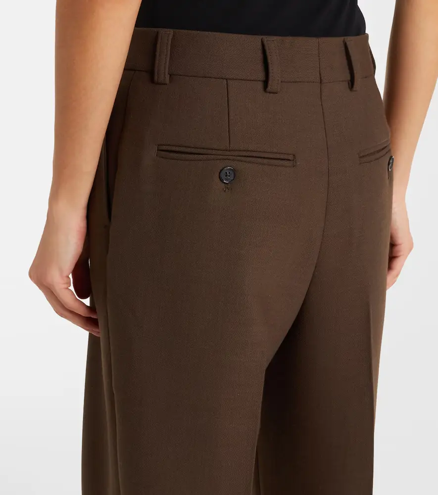 TOTEME Pleated wide-leg pants | Thumbnail 4 TOTEME Pleated wide-leg pants | Thumbnail 4
