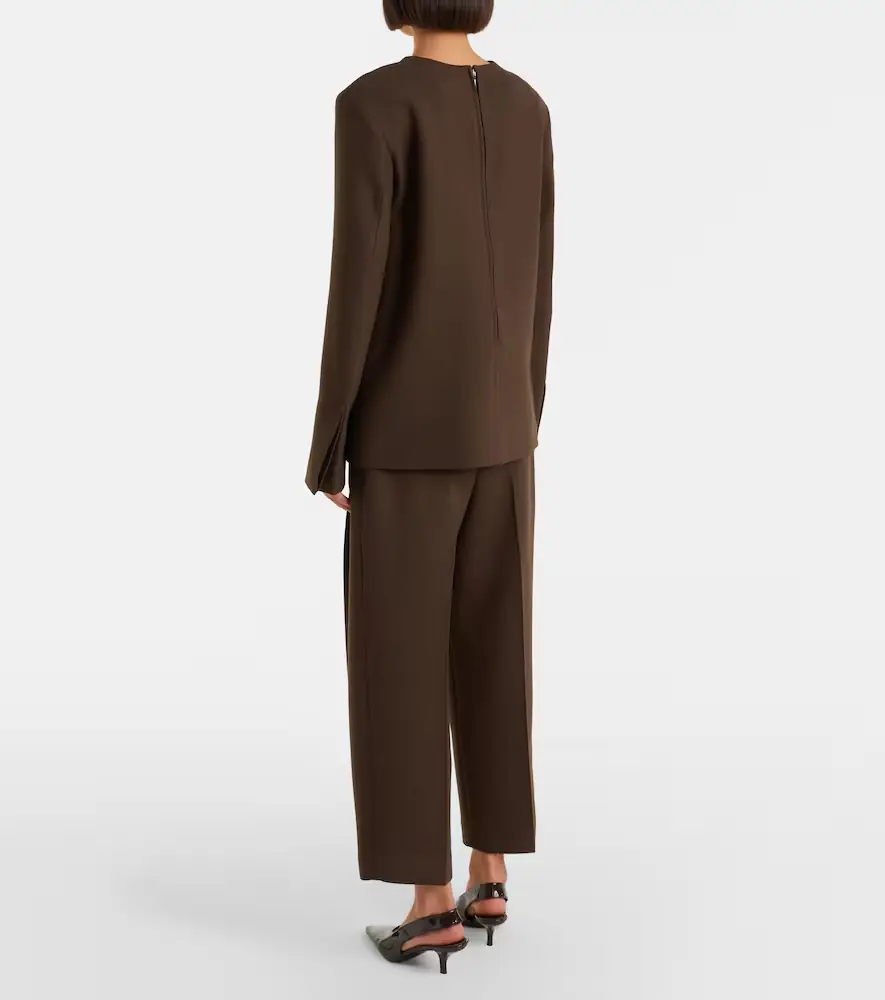 TOTEME Pleated wide-leg pants | Thumbnail 5 TOTEME Pleated wide-leg pants | Thumbnail 5