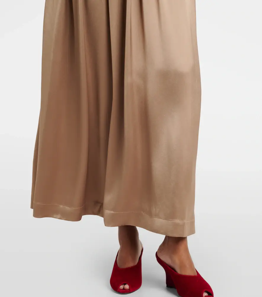 Toteme Satin midi dress | Thumbnail 3