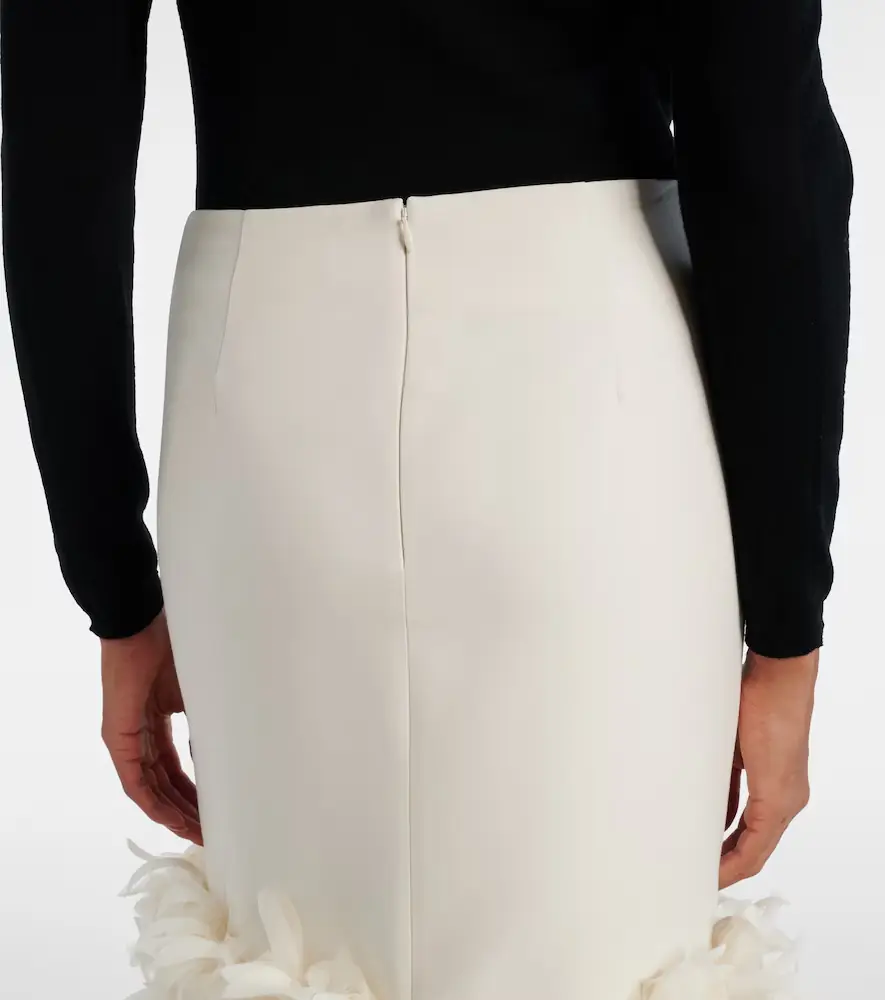 Toteme Petal wool and silk midi skirt | Thumbnail 5 Toteme Petal wool and silk midi skirt | Thumbnail 5