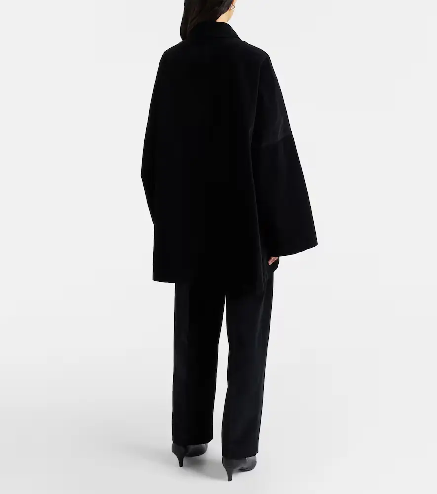 Toteme Deep Pleat cotton corduroy wide-leg pants | Thumbnail 6