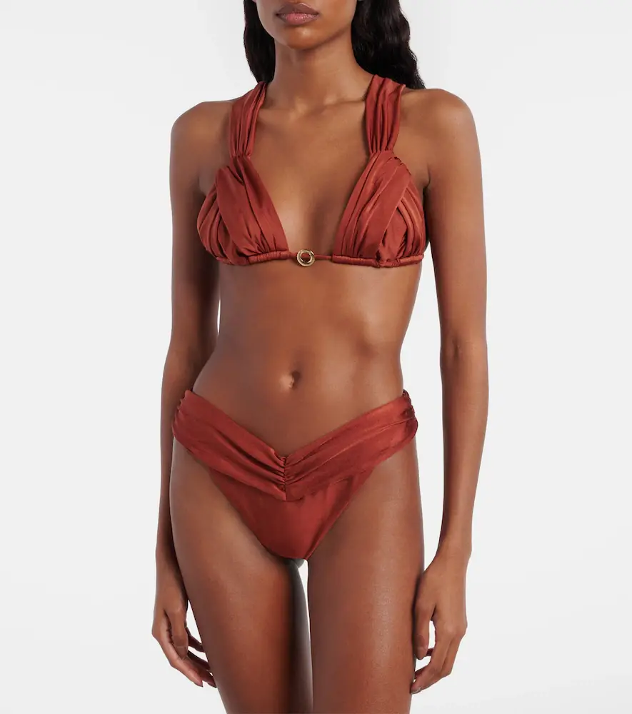 Bananhot Ari gathered bikini top | Thumbnail 3