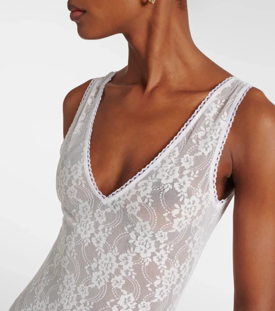 Bananhot Adel sheer lace maxi dress | Thumbnail 7