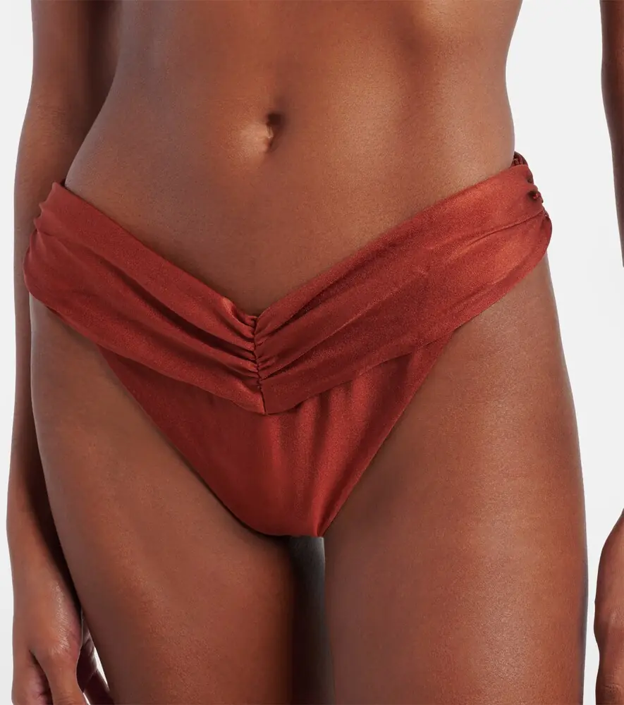 Bananhot Jasmin ruched bikini bottoms | Thumbnail 3