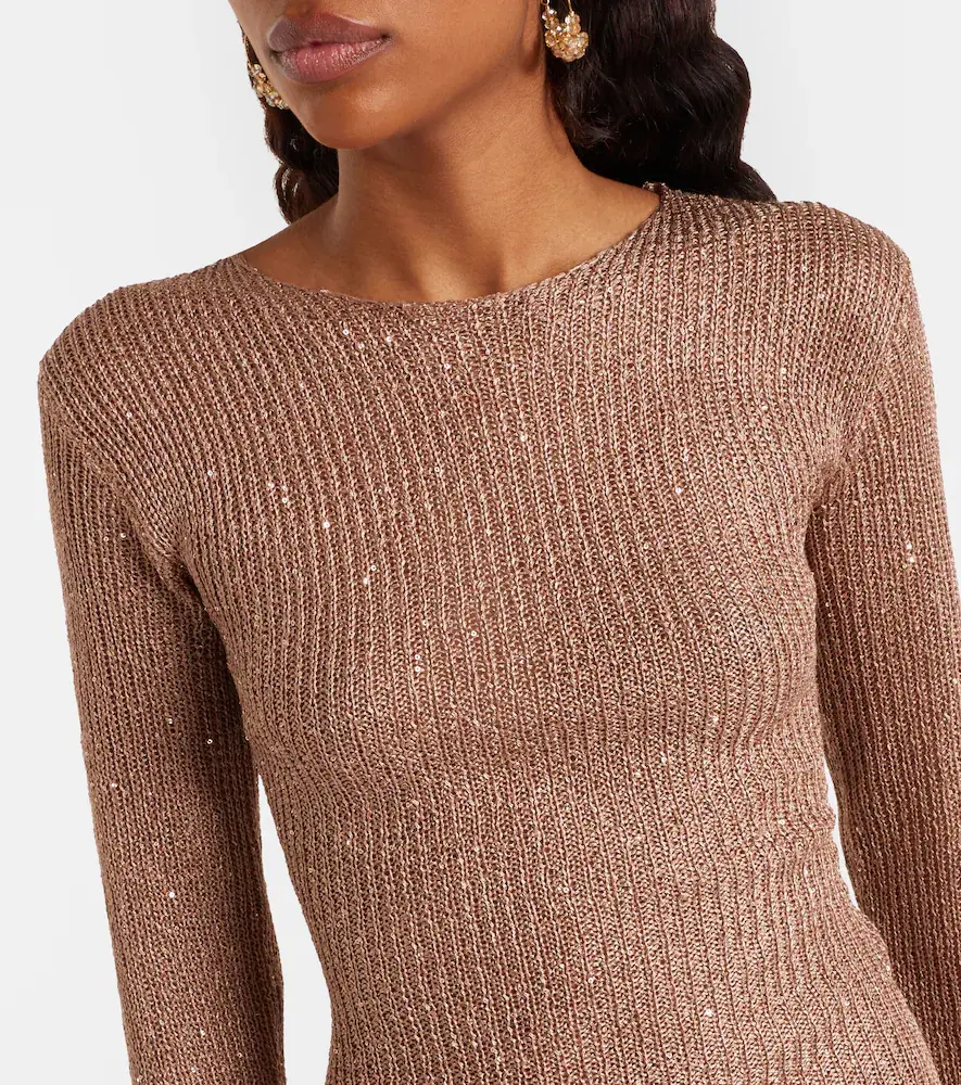 Bananhot Jones sequined draped minidress | Thumbnail 2