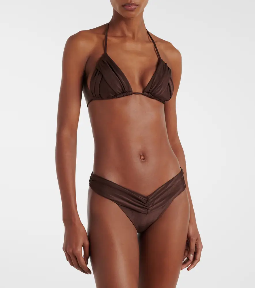 Bananhot Jasmin gathered bikini top | Thumbnail 4