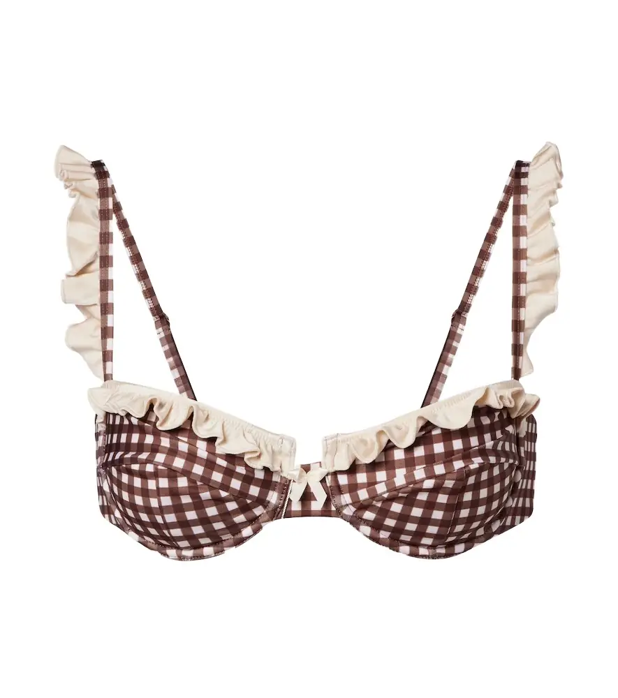 Bananhot Angela gingham bikini top | Image 1 Bananhot Angela gingham bikini top | Image 1