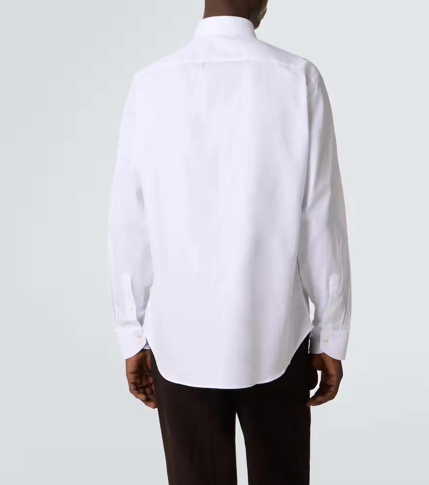 Canali Cotton poplin shirt | Thumbnail 2
