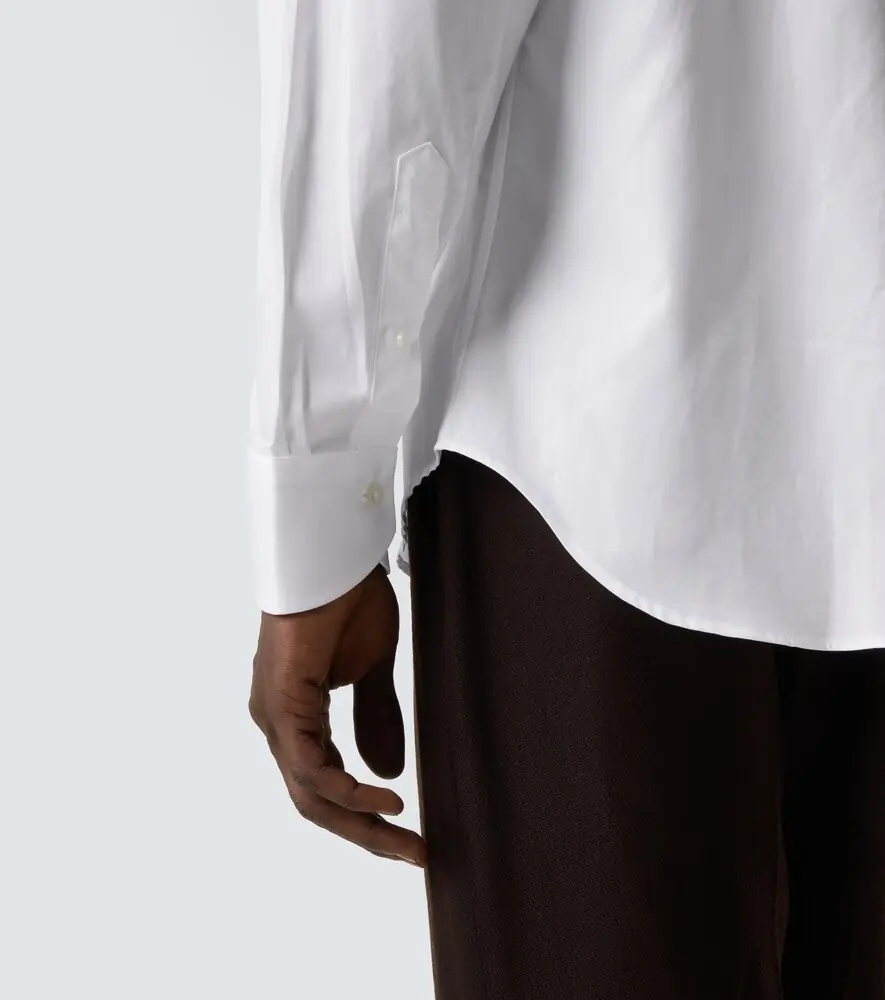 Canali Cotton poplin shirt | Thumbnail 4