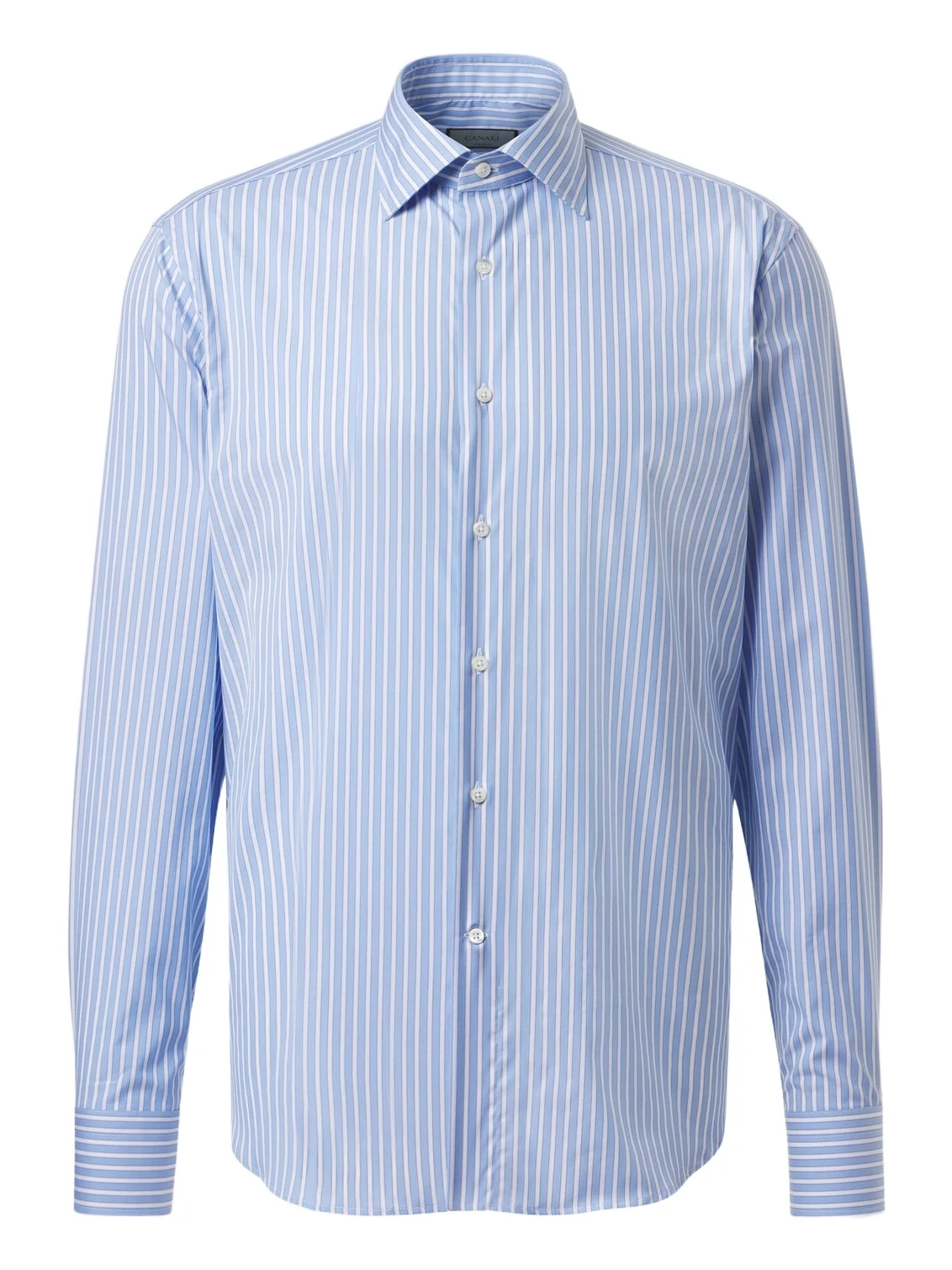Striped cotton poplin shirt Striped cotton poplin shirt