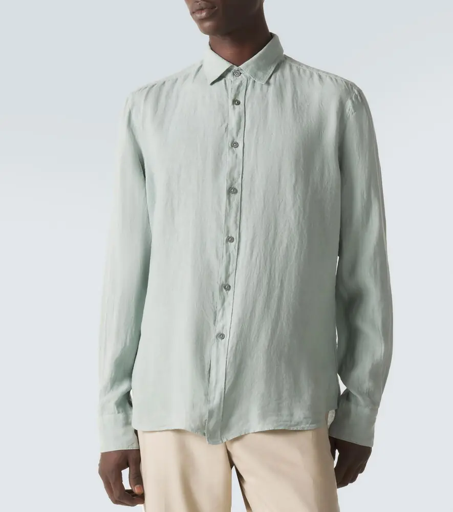 Canali Linen shirt | Thumbnail 2 Canali Linen shirt | Thumbnail 2