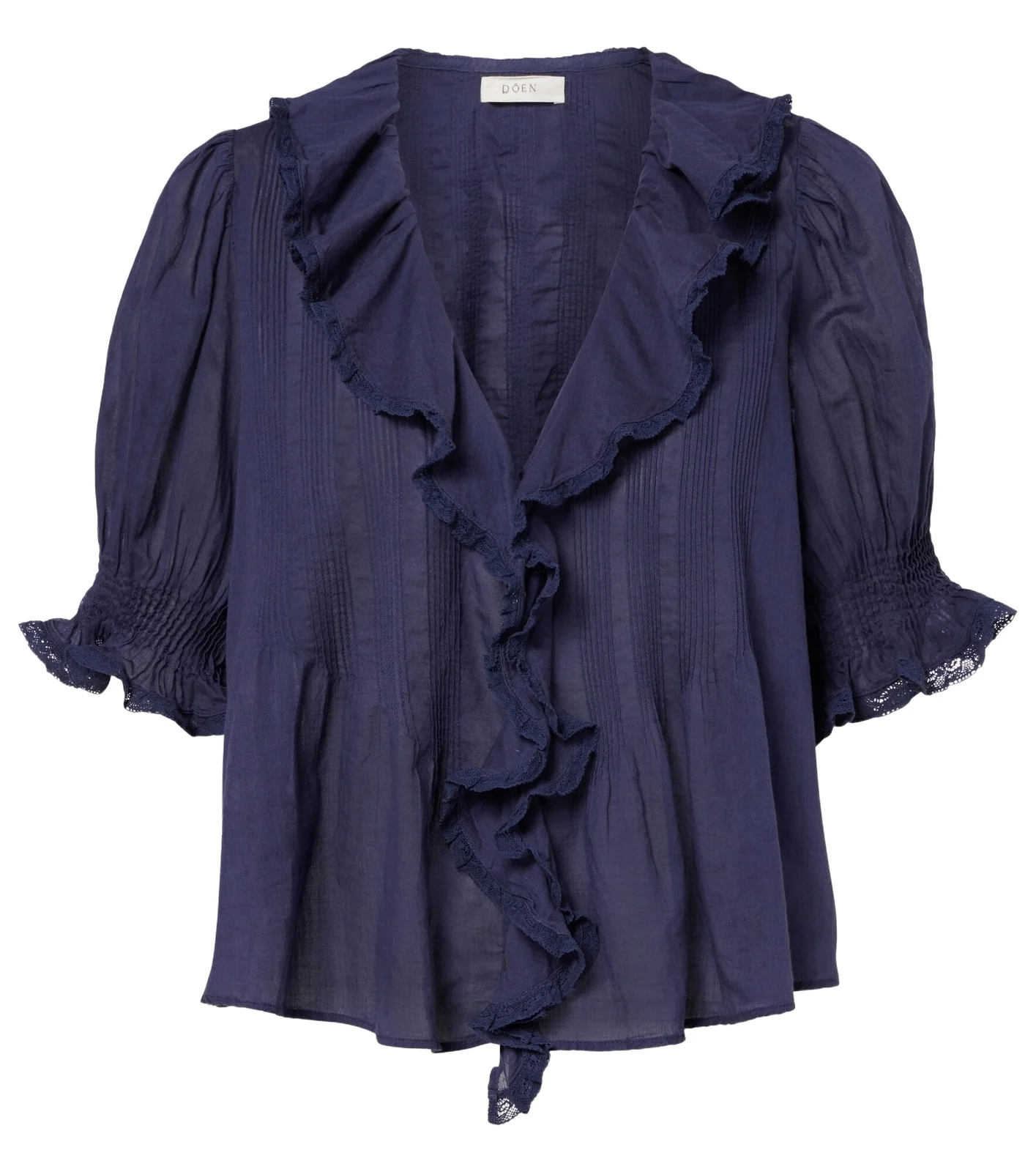 DÔEN Dôen Henri cotton voile top