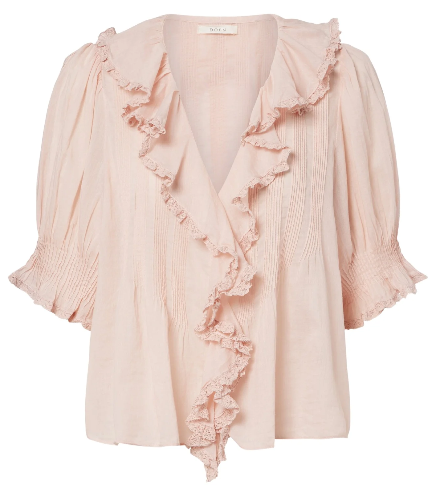 DÔEN Dôen Henri cotton voile top