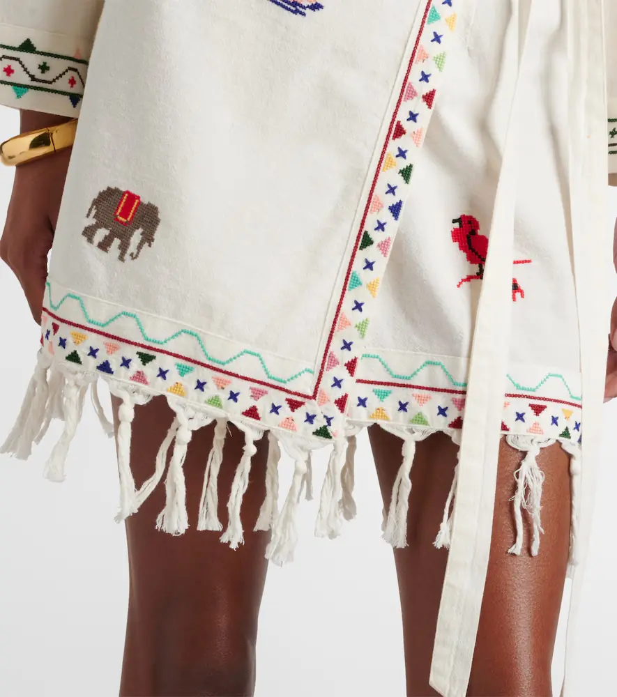 Rixo Baela embroidered cotton miniskirt | Thumbnail 5 Rixo Baela embroidered cotton miniskirt | Thumbnail 5
