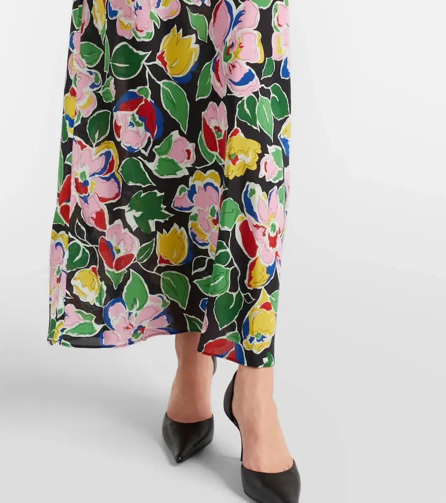 Rixo Jeannie floral silk maxi dress | Thumbnail 2 Rixo Jeannie floral silk maxi dress | Thumbnail 2