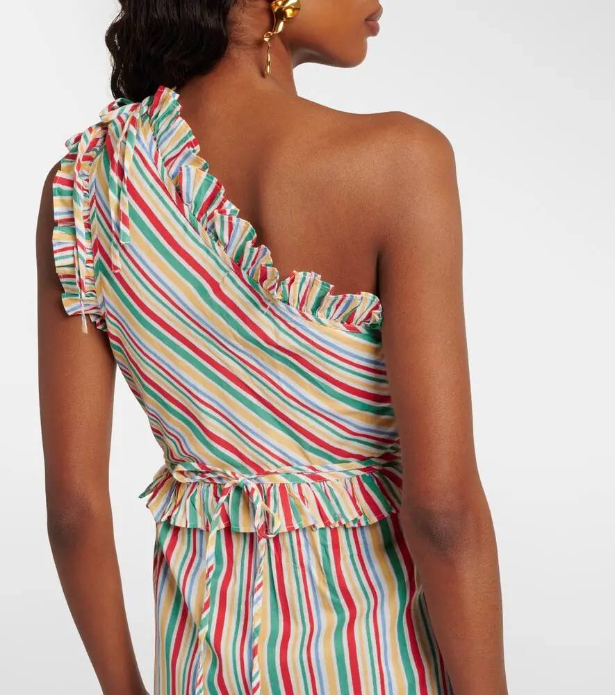 Rixo Arabelle striped cotton midi dress | Thumbnail 3 Rixo Arabelle striped cotton midi dress | Thumbnail 3