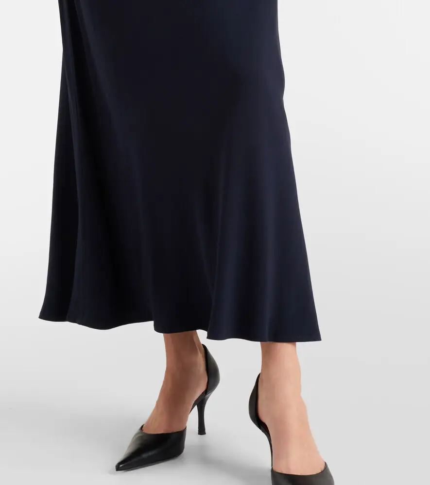 Rixo Bow-detail satin midi dress | Thumbnail 4 Rixo Bow-detail satin midi dress | Thumbnail 4