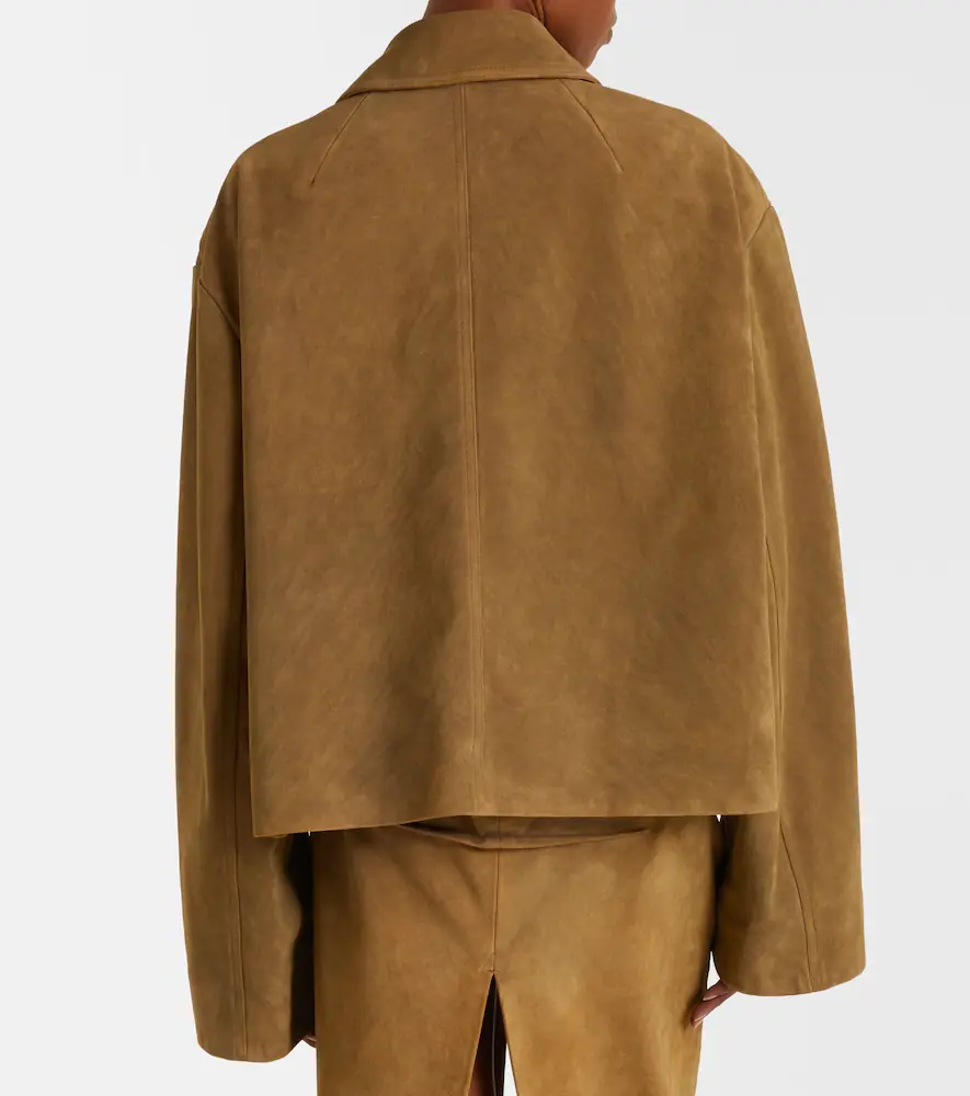 Rick Owens Blixa suede jacket | Thumbnail 4 Rick Owens Blixa suede jacket | Thumbnail 4