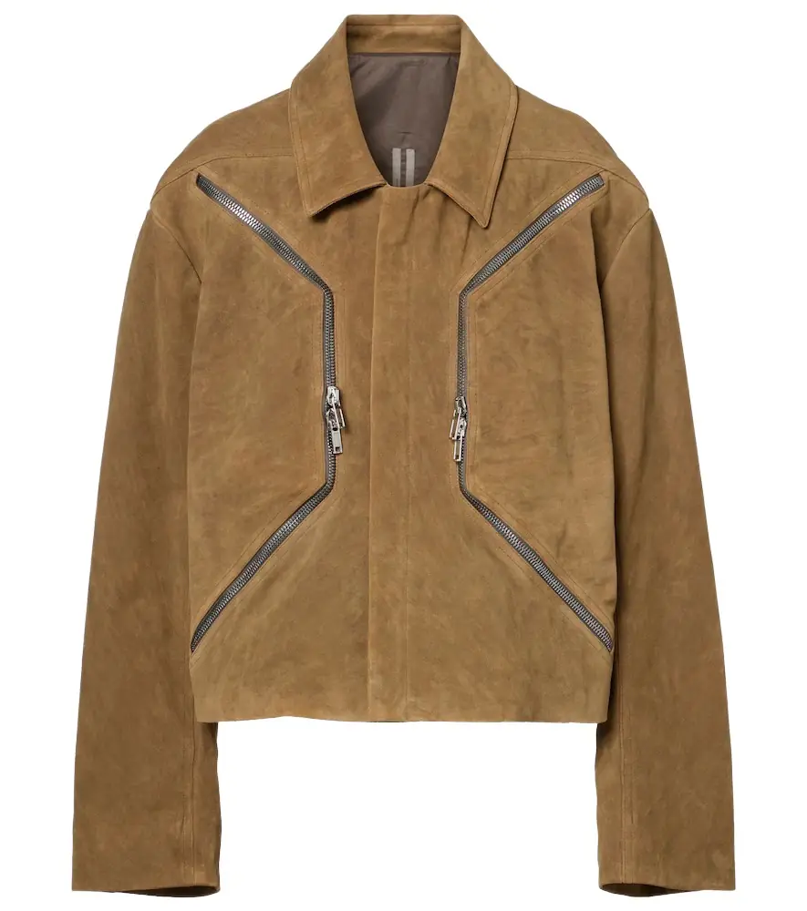 Rick Owens Blixa suede jacket | Image 1 Rick Owens Blixa suede jacket | Image 1