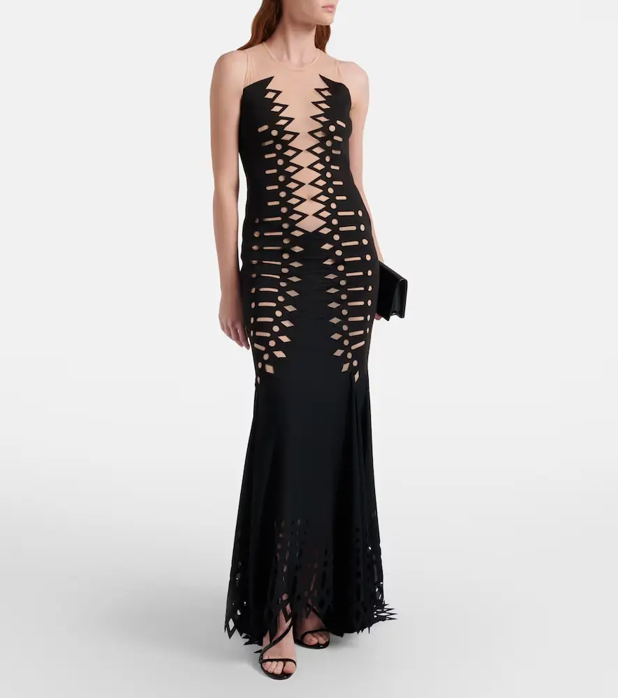 BLUMARINE Mesh gown | Thumbnail 3