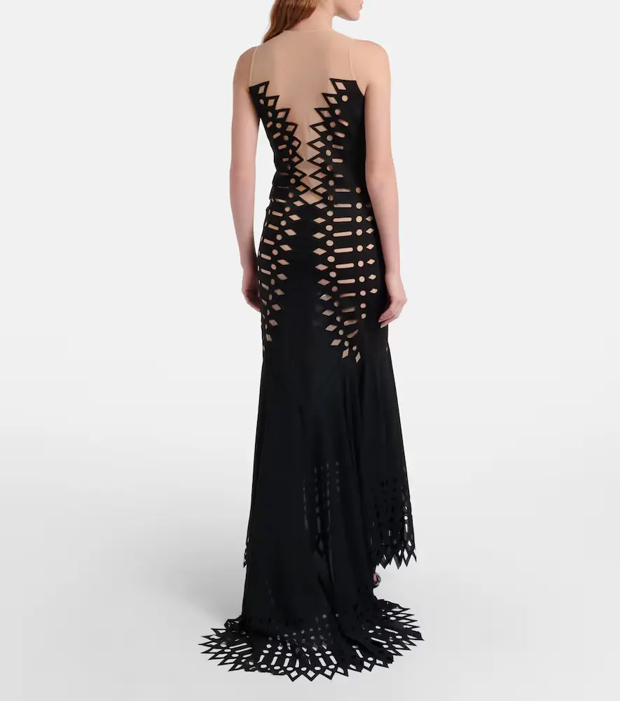 BLUMARINE Mesh gown | Thumbnail 5