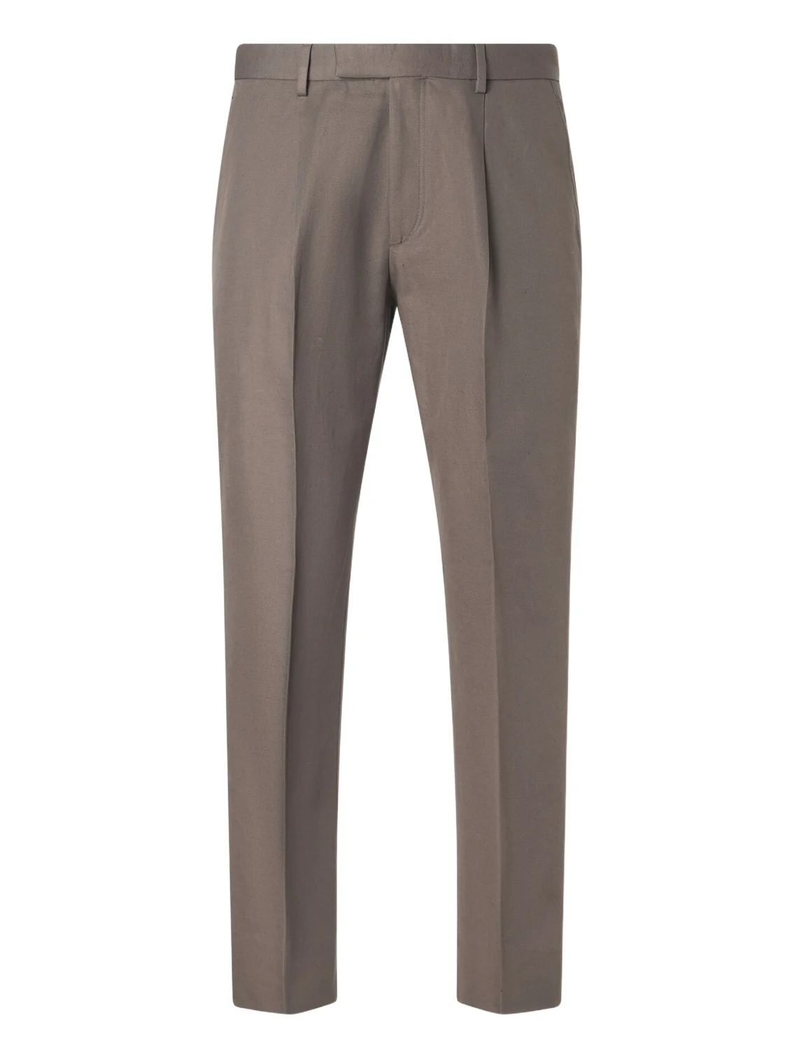 Zegna Cotton and linen straight pants