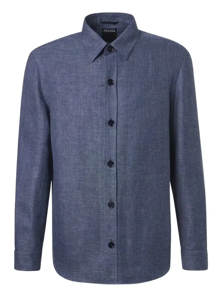 Cashmere, linen and silk overshirt Cashmere, linen and silk overshirt