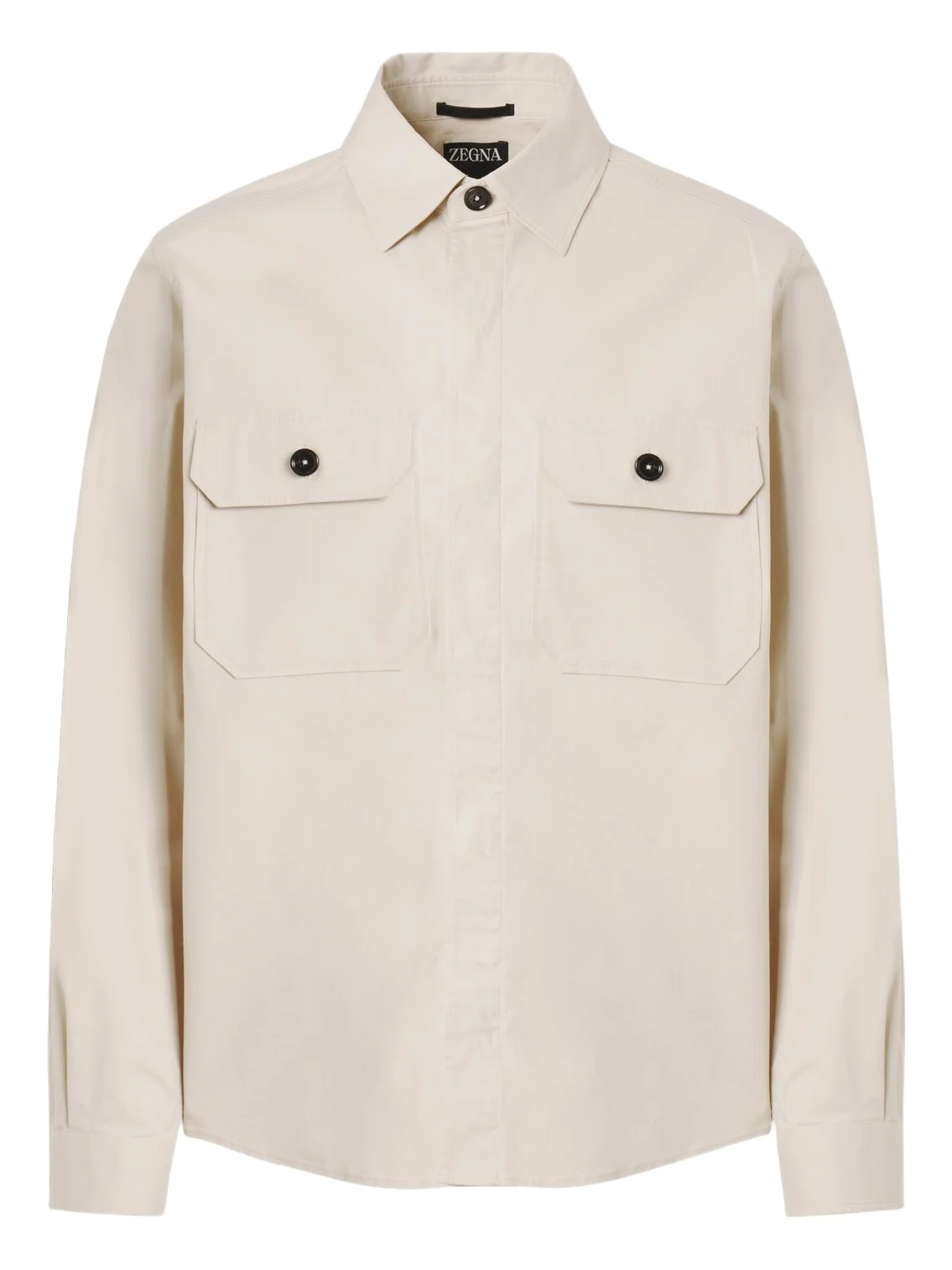 Zegna Cotton-blend overshirt