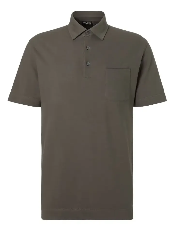 Cotton piqué polo shirt Cotton piqué polo shirt