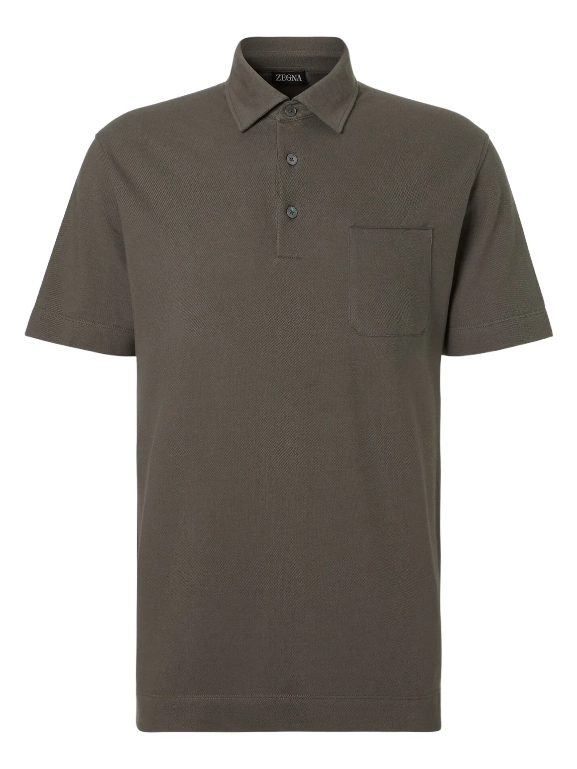 Zegna Cotton piqué polo shirt