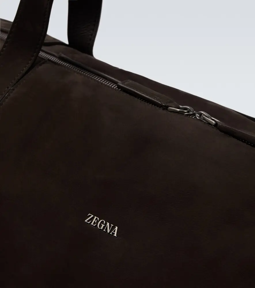 Zegna Leather duffel bag | Thumbnail 4 Zegna Leather duffel bag | Thumbnail 4