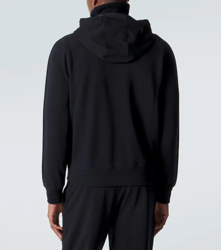 Zegna Cotton-blend hoodie | Thumbnail 6 Zegna Cotton-blend hoodie | Thumbnail 6
