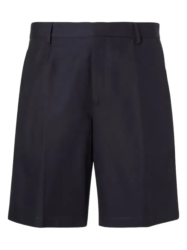 Cotton and linen Bermuda shorts Cotton and linen Bermuda shorts