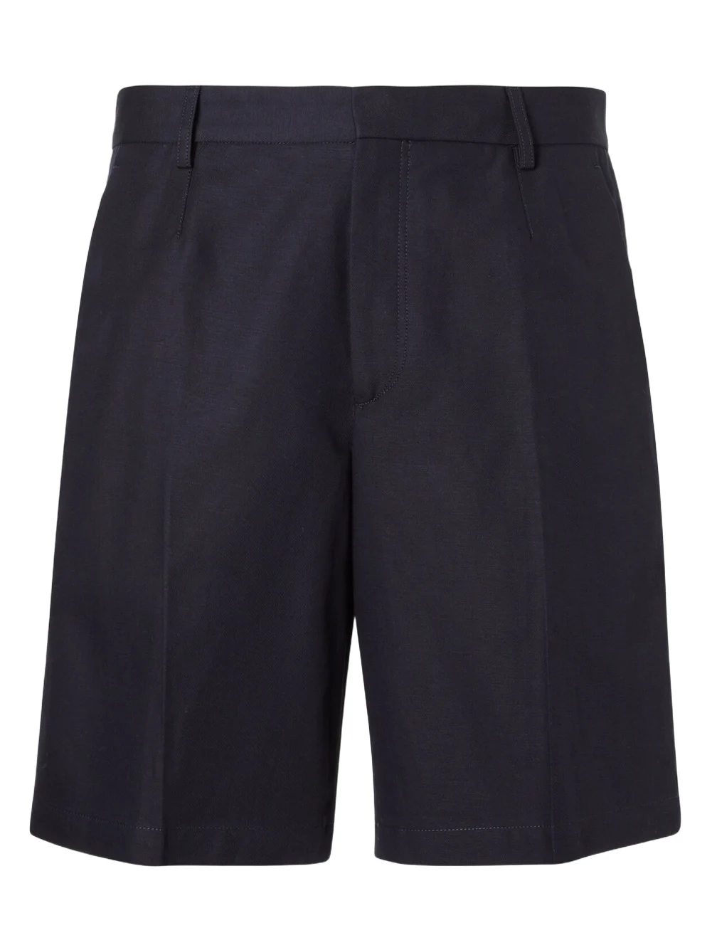 Zegna Cotton and linen Bermuda shorts
