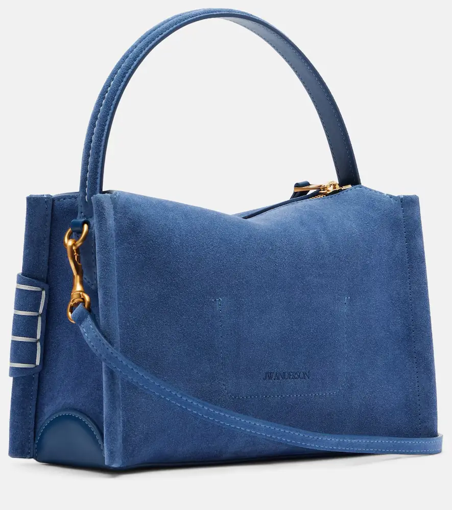 JW Anderson Loafer Small suede shoulder bag | Thumbnail 3 JW Anderson Loafer Small suede shoulder bag | Thumbnail 3