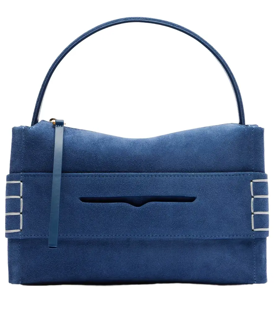 JW Anderson Loafer Small suede shoulder bag | Image 1 JW Anderson Loafer Small suede shoulder bag | Image 1