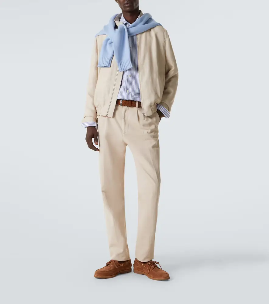 Kiton Striped cotton shirt | Thumbnail 2