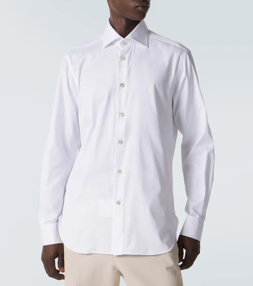 Kiton Cotton poplin shirt | Thumbnail 3