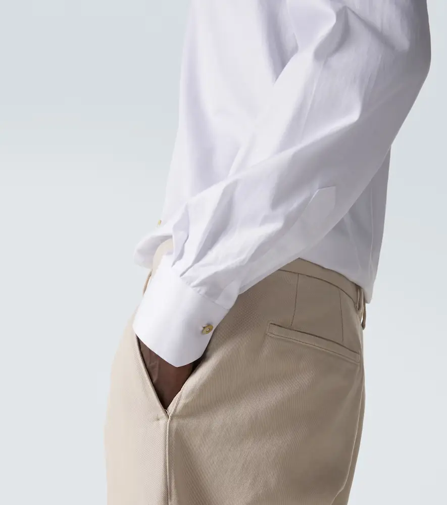 Kiton Cotton poplin shirt | Thumbnail 4
