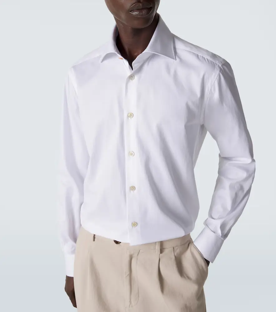 Kiton Cotton poplin shirt | Thumbnail 6