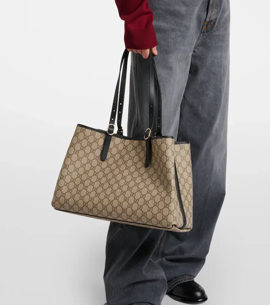 Gucci GG Emblem Large shopper | Thumbnail 6 Gucci GG Emblem Large shopper | Thumbnail 6